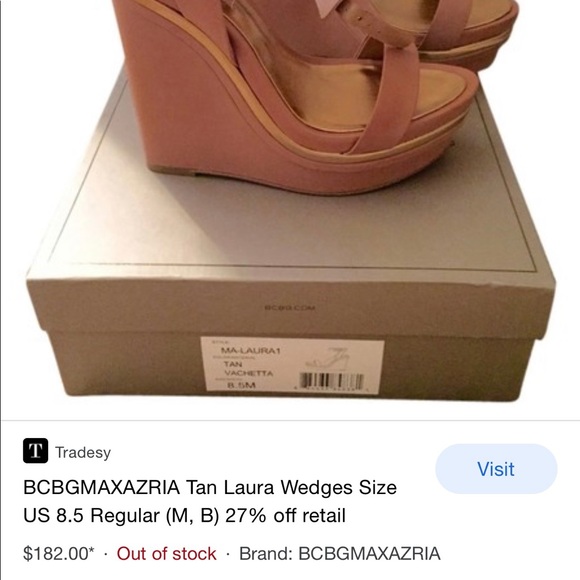 BCBG Silver Wedges - Picture 8 of 8